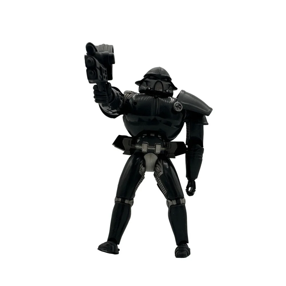Star Wars Dark Trooper Phase III Figure Legacy Droid Factory Build 2009 3.75